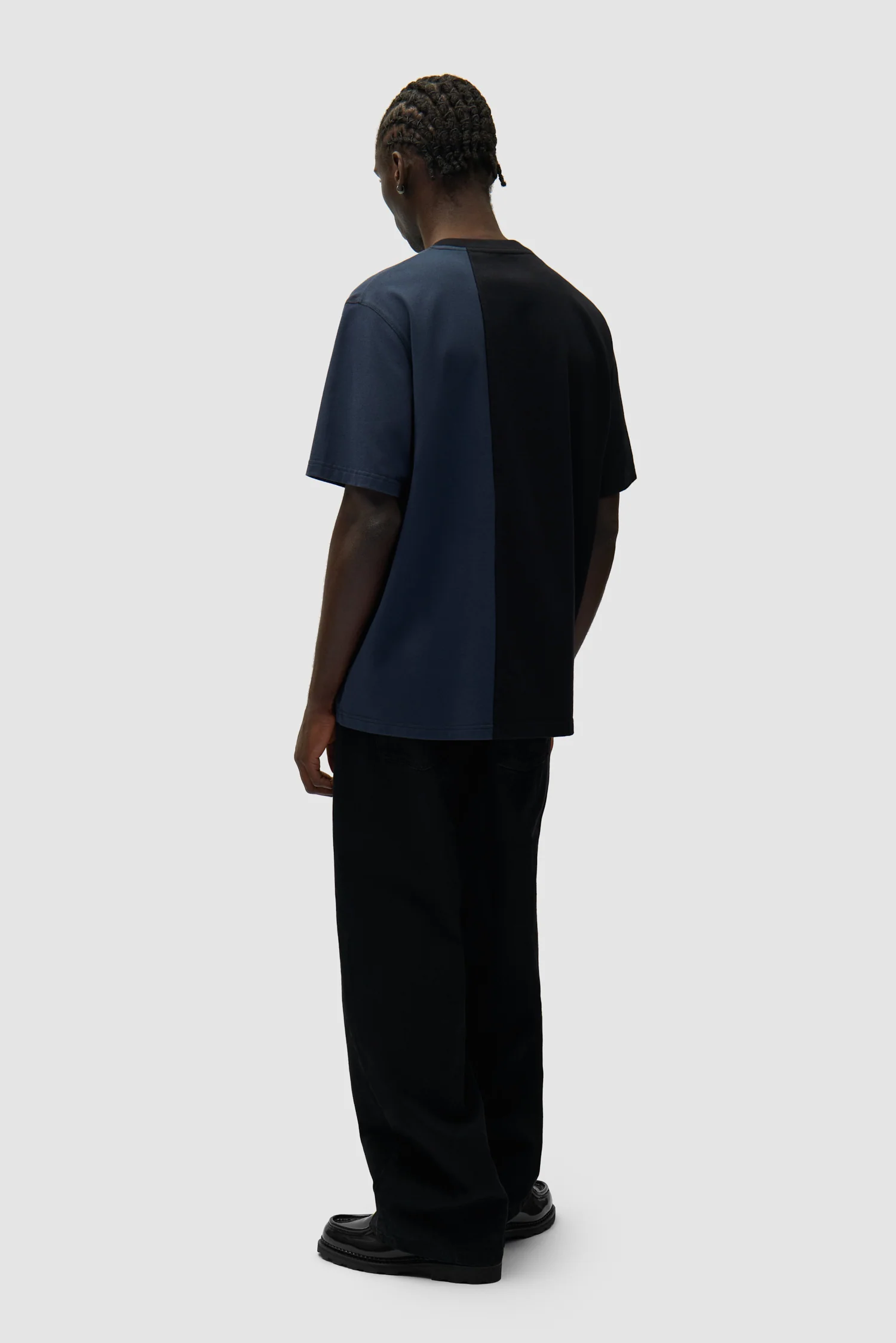 Circle Logo Pocket Pants - Black - Image 6