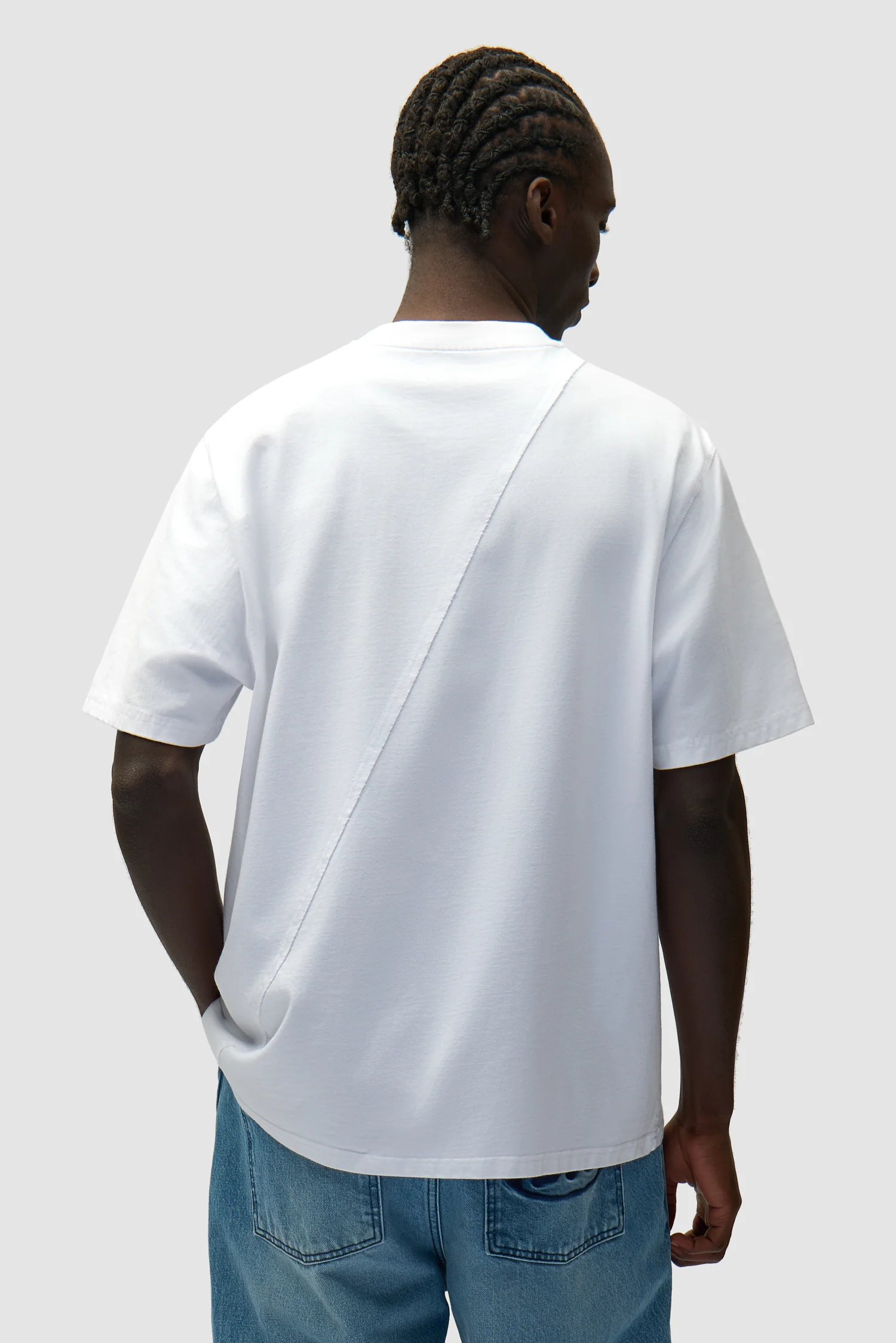 Circle Logo T-shirt - White - Image 3