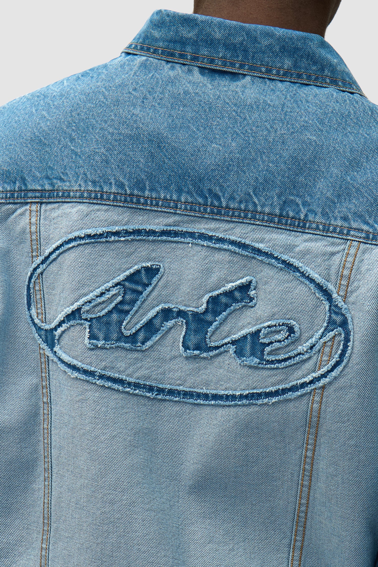 Denim Inside/Out Jacket - Denim Bleach - Image 9