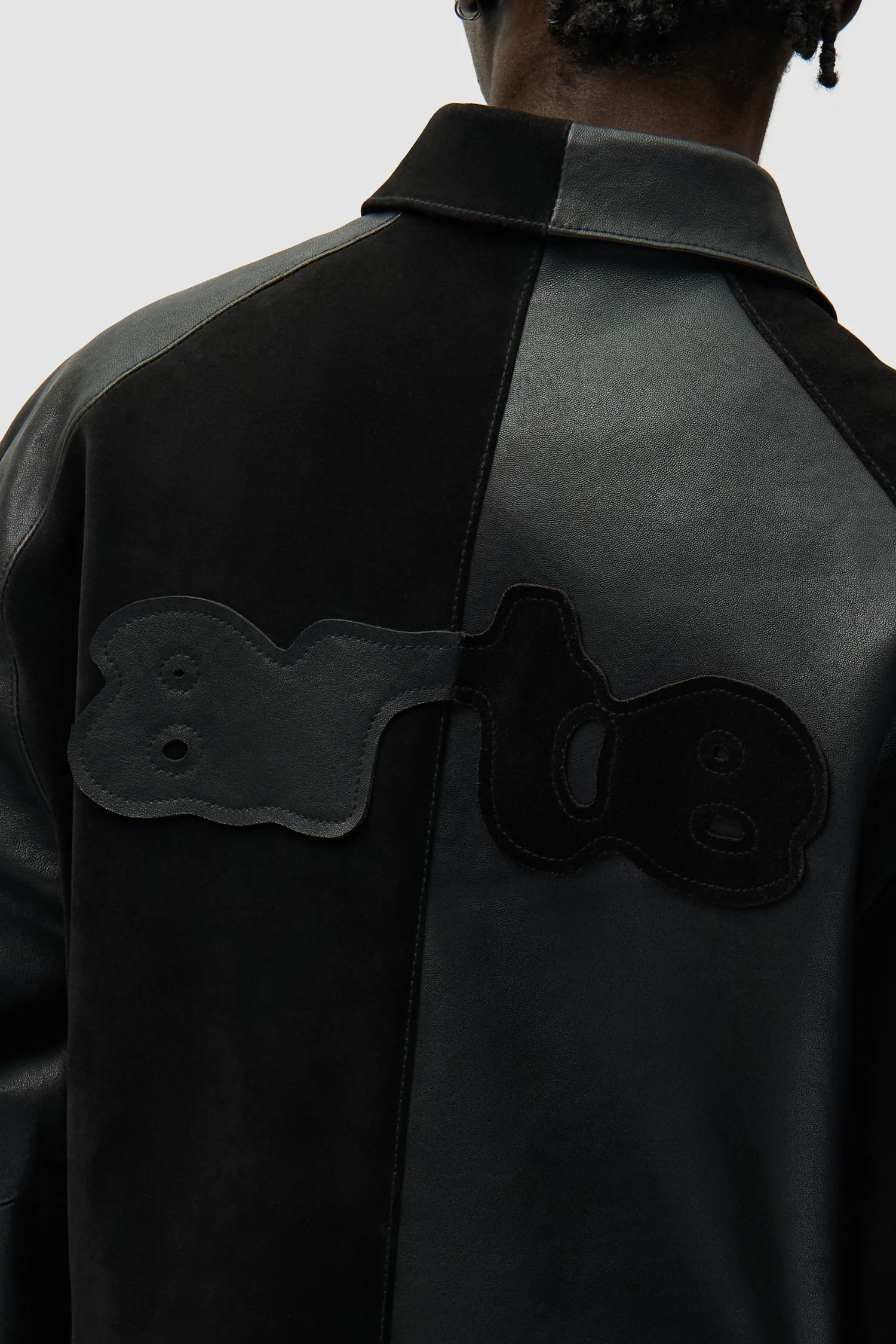 Multi Leather Jacket - Black - Image 8